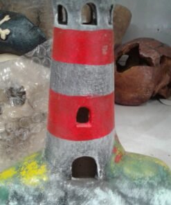 FARO GRANDE CERAMICA PINTADO GALARZA HT