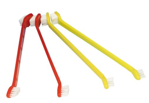 CEPILLO DENTAL DOBLE PLASTICO X 2 UNID