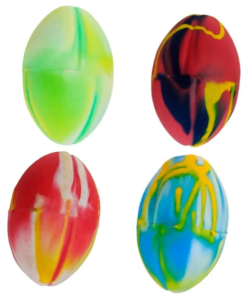 CAPRICHITO PELOTA RUGBY GIGANTE DE GOMA PVC