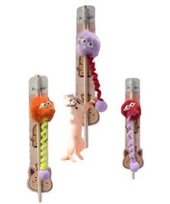 VARITA P/ GATO POMPON CON OJOS IMPORTADOR