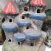 CASTILLO 3 ALTURAS CERAMICA PINTADO GALARZA HT