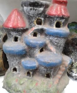 CASTILLO 3 ALTURAS CERAMICA PINTADO GALARZA HT