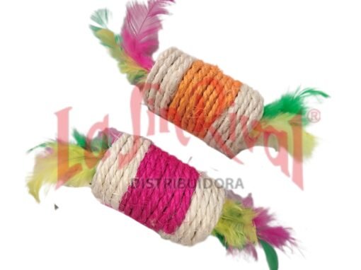 JUGUETE SISAL C/PLUMA IMPORTADOR