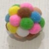 PELOTA SONAJERO C/BOLITAS (MALVAVISCO)