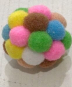 PELOTA SONAJERO C/BOLITAS (MALVAVISCO)