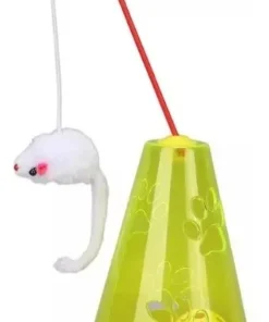 JUGUETE P/ GATO TROMPO C/PELOTA Y RATITA