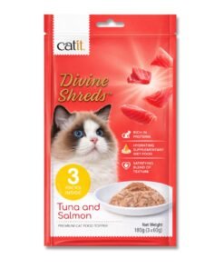 CATIT DIVINE SHREDS SABOR SALMON X 180 GS