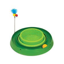 CATIT PLAY 3 EN 1 CIRCUIT BALL TOY WITH CAT GRASS