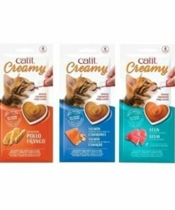 CATIT CREAMY CAJA CERRADA 12 SOBRES 4 TUBOS