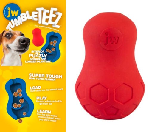 JW DOG TUMBLE TEEZ TREAT TO MILLEX