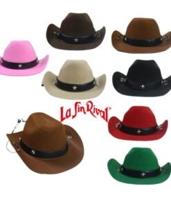 SOMBRERO VAQUERO P/MASCOTAS CHICO