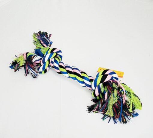 HUESO ALGODON 2 NUDOS 37 CM MULTICOLOR