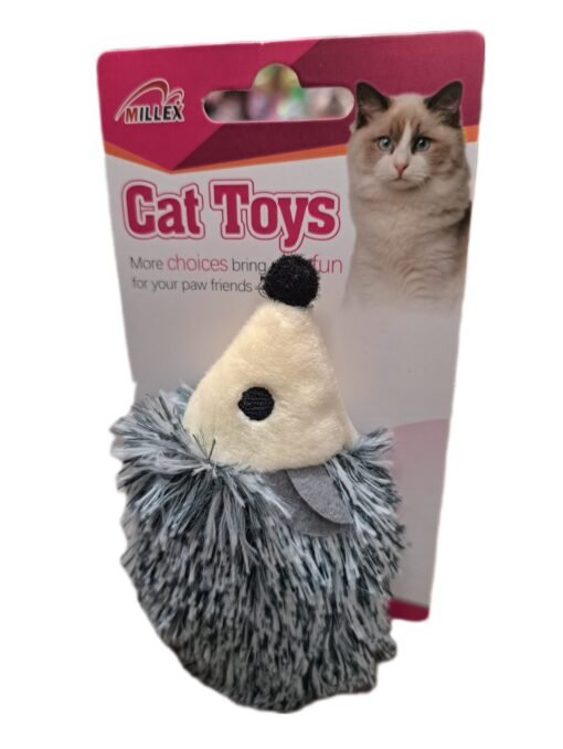 ERIZO PLUSH C/CATNIP 10CM MILLEX