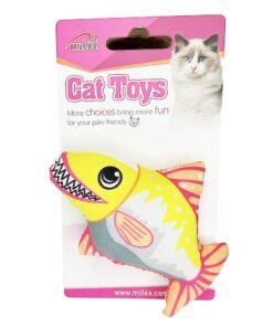 JUGUETE P/ GATOS PEZ DIBUJOS ANIMADOS 10*7