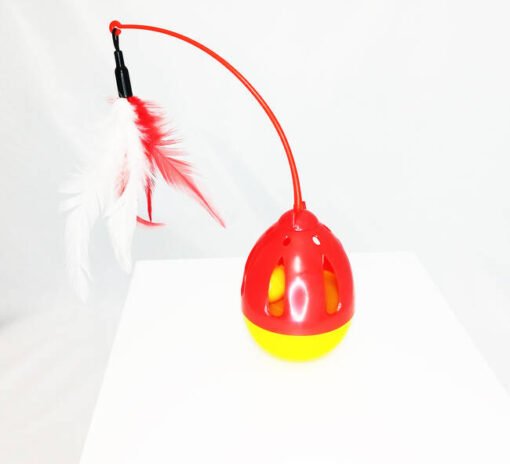 GIGWI JUGUETE GATO WOOBLY C/PLUMAS MILLEX