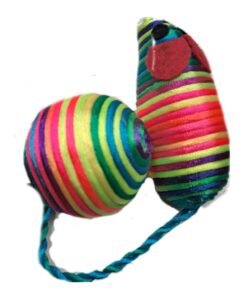 RATA Y PELOTA DE HILO BRILLANTE IMPORTADOR