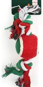 SOGA CON PELOTA TENIS (NAVIDAD) IMPORTADOR