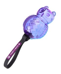 GIGWI OWL PLUSH TO MUTE PURPLE/BLUE MILLEX