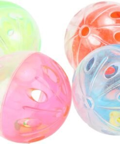 PELOTA ACRILICA P/GATOS X 4 UN 43MM MILLEX