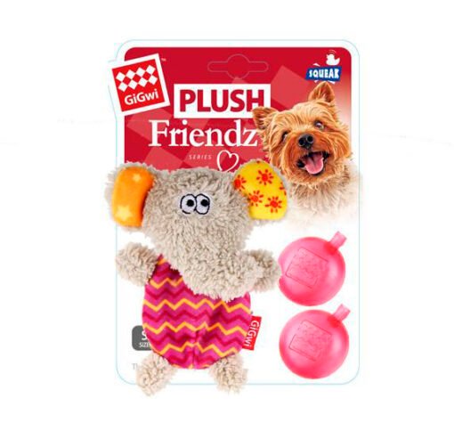 GIGWI ELEPHANT PLUSH FRIENDZ MILLEX