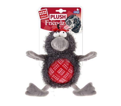 GIGWI BIRD PLUSH FRIENDZ TPR BELLY MILLEX