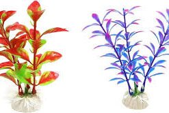 PLANTAS PLASTICAS MEDIANAS X 2 UN 20 CM LSR