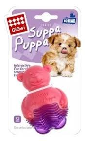 GIGWI SUPPA PUPPA BEAR PINK/PURPLE MILLEX