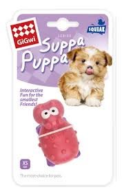 GIGWI SUPPA PUPPA HIPPO PINK/PURPLE MILLEX
