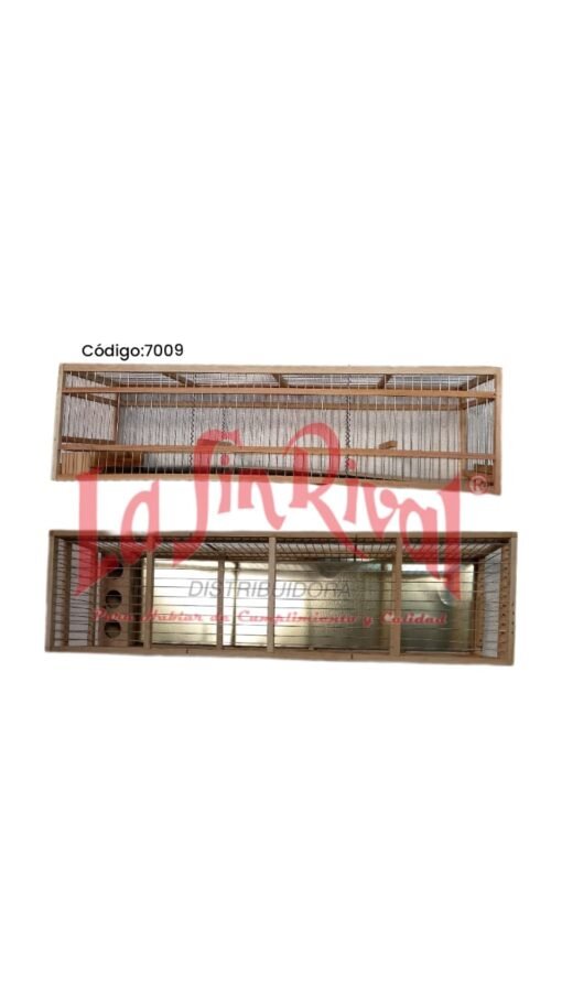 JAULIN TIPO VOLADORA MAD 60 X 16.5 X 16.5 ARIEL HT