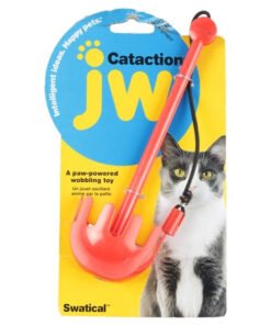 JW BASE PARA GATO C/PLUMA Y ELASTICO MILLEX