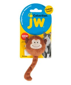JW PLUSH CATNIP MONKEY MILLEX