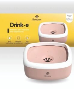 BEEPAW BEBEDERO DRINK-E ROSA