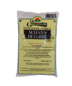 SULFATO DE COBRE X 500 GRS LA GERMINADORA HT