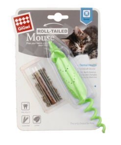 GIGWI ROLL TAILED MOUSE MILLEX