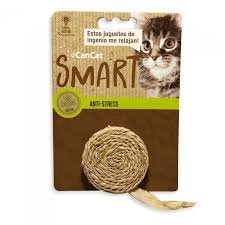 CAN CAT TOY ESFERA SISAL