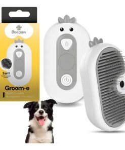 BEEPAW CEPILLO A VAPOR Y CARDINA GROOM-E BLANCO HT