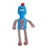 GIGWI BLUE MONSTER ROPE SQUEAKER M/L MILLEX