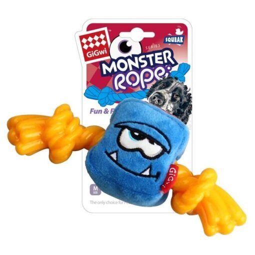 GIGWI BLUE MONSTER ROPE M SIZE MILLEX