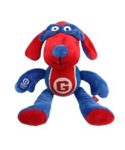 GIGWI AGENT DOG PLUSH/TENNIS BALL SQUEAKER