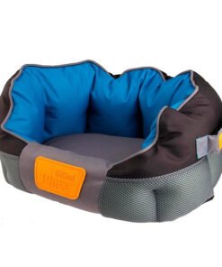 GIGWI PLACE SOFT BED CANVAS BLUE&BLACK L