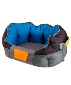 GIGWI PLACE SOFT BED CANVAS BLUE&BLACK M