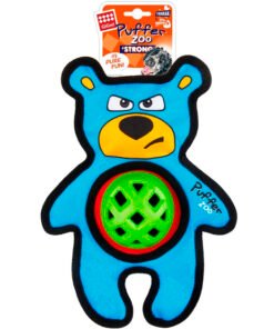 GIGWI BLUE BEAR PUFFER ZOO MILLEX