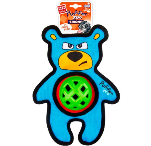 GIGWI BLUE BEAR PUFFER ZOO MILLEX