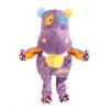 GIGWI PLUSH FRIENDZ HIPO ROPE SQUEAQUER