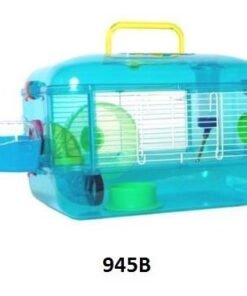 HAMSTERA ACRILICA C/TUBOS 41X28X28 CM