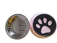 COMEDERO ACERO C/HUELLITA 14CM IMPORTADOR