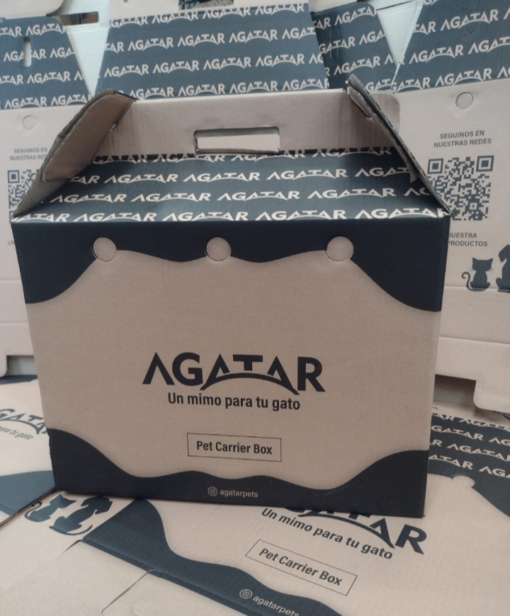 AGATAR CAJA TRANSPORTADORA DE CARTON 5+1