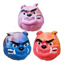 PELOTA CARA BULL DOG GRANDE C/ CHIFLE HT