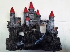 CASTILLO DE RESINA 7 PUNTAS 24CM X 22CM HT
