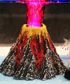 VOLCAN DE RESINA CHICO C/LUZ LED HT